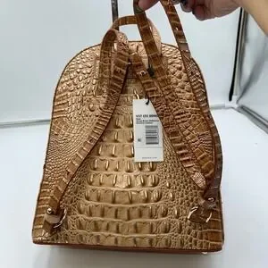 Brahmin | Bags | Brahmin Nola Honey Brown Melbourne Embossed  display picture 3